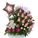 Sweet Love 10 rosas + peluche + chocolates