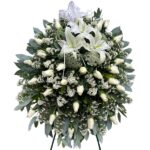 Lágrima Pedestal Blanca