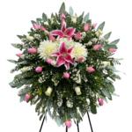 Lágrima Pedestal Bicolor