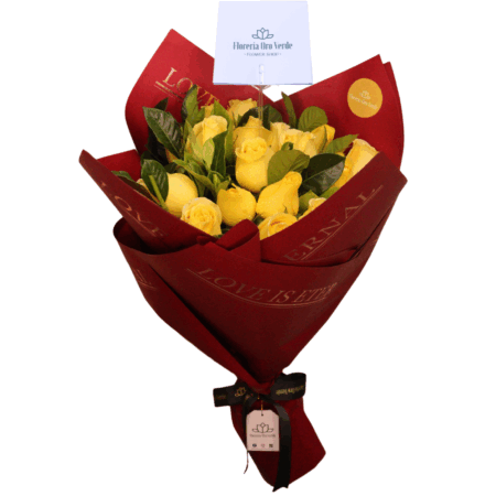 Ramo 18 Rosas Amarillas/FA