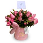 Box Pink 24 rosas