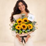 Ramo 5 girasoles/FA - Imagen 2