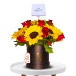 Box 12 Rosas y 7 Girasoles/FA