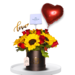 Box 12 Rosas y 7 Girasoles/FA - Imagen 3