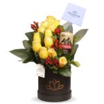 Box Rosas Amarillas + Cerveza